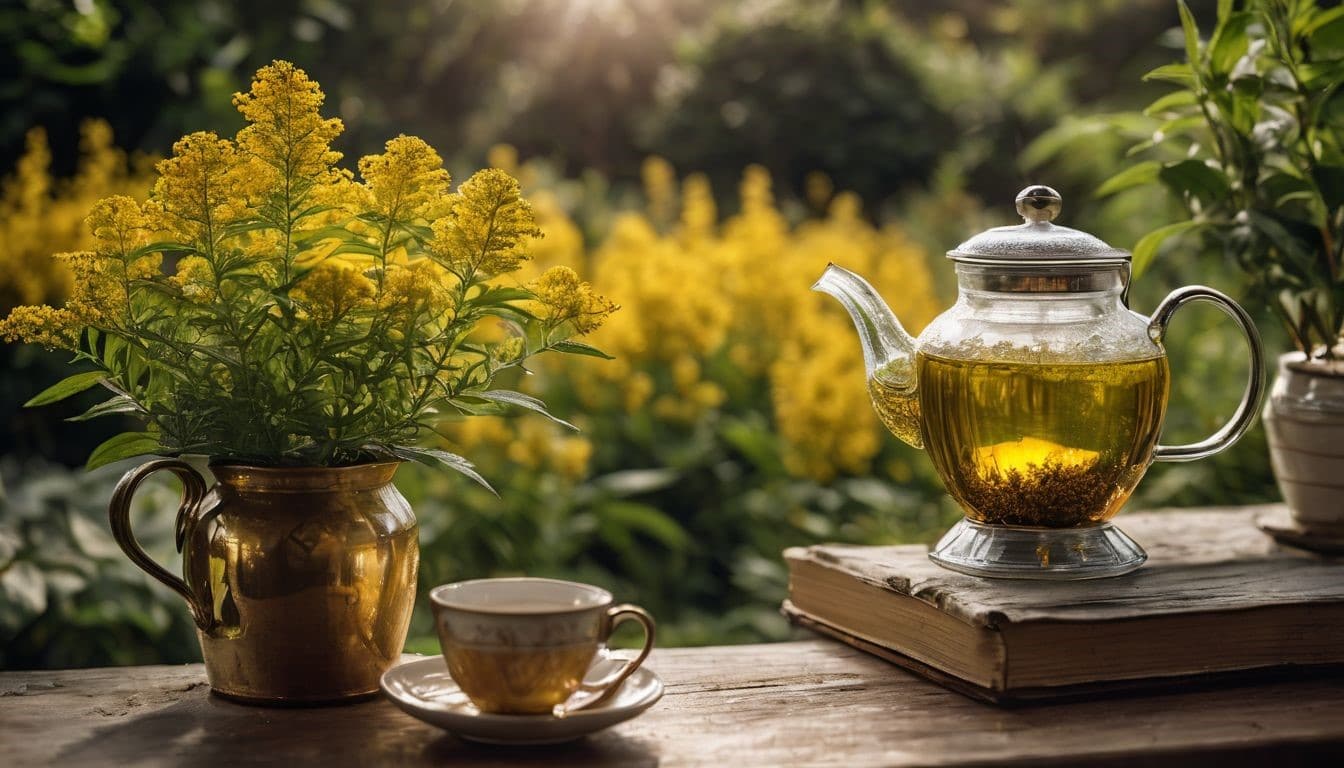 Boost Your Wellbeing with Goldenrod Tea Explore Its Powerful Health