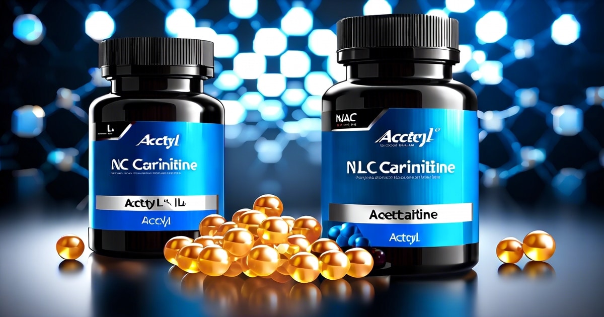 Acetyl-l-carnitine vs nac